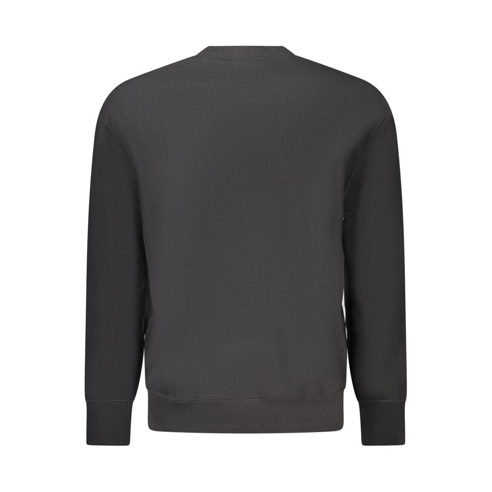 Calvin Klein Schwarzer Baumwoll-Herren-Sweatshirt