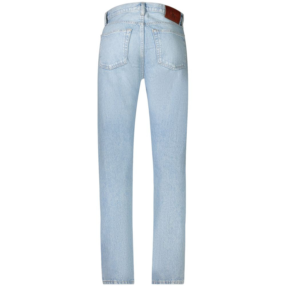Calvin Klein Men's Blue Cotton Jeans