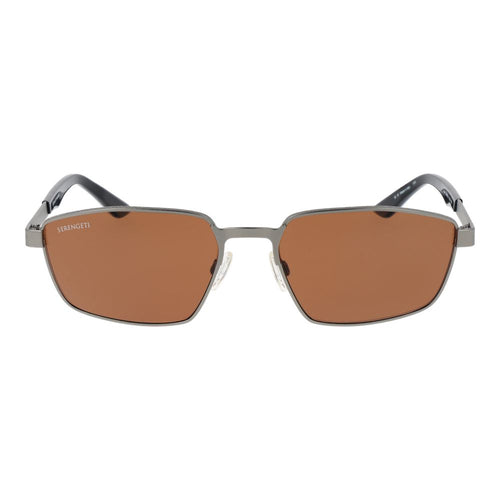 Serengeti Graue Sonnenbrille aus Metall