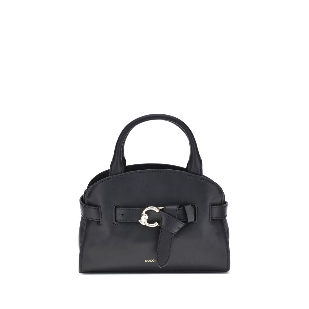 Coccinelle Schwarze Handtasche aus Kalbsleder Bos Taurus (Kopie)