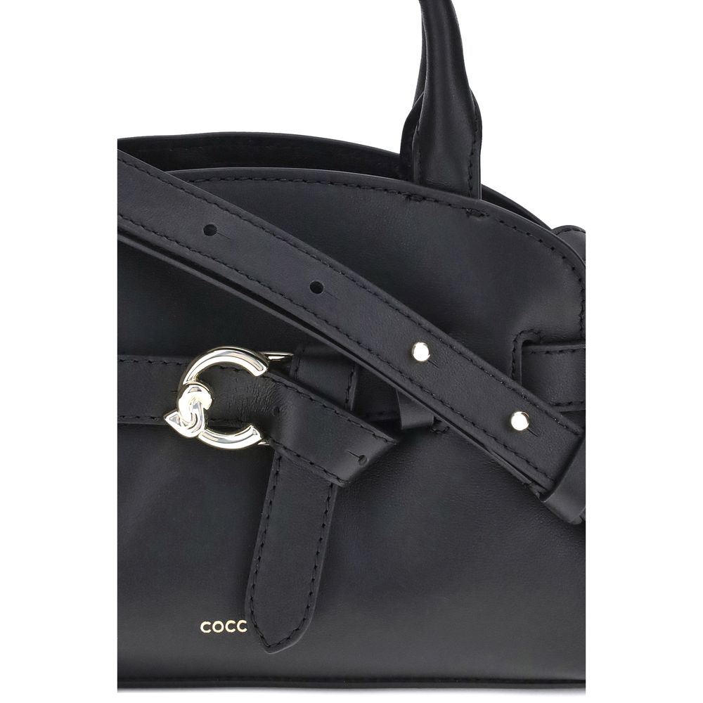Coccinelle Schwarze Handtasche aus Kalbsleder Bos Taurus (Kopie)