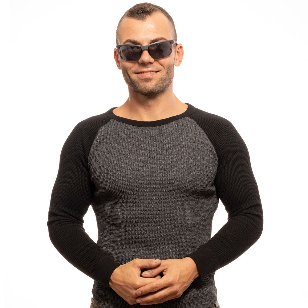 Fila Schwarze Kunststoff-Sonnenbrille