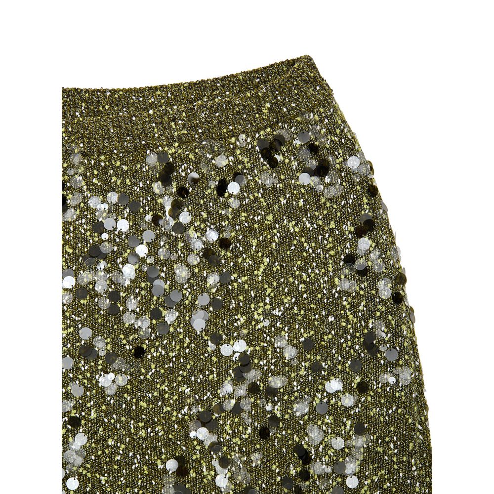 Gucci Green Viscose Mini Skirts