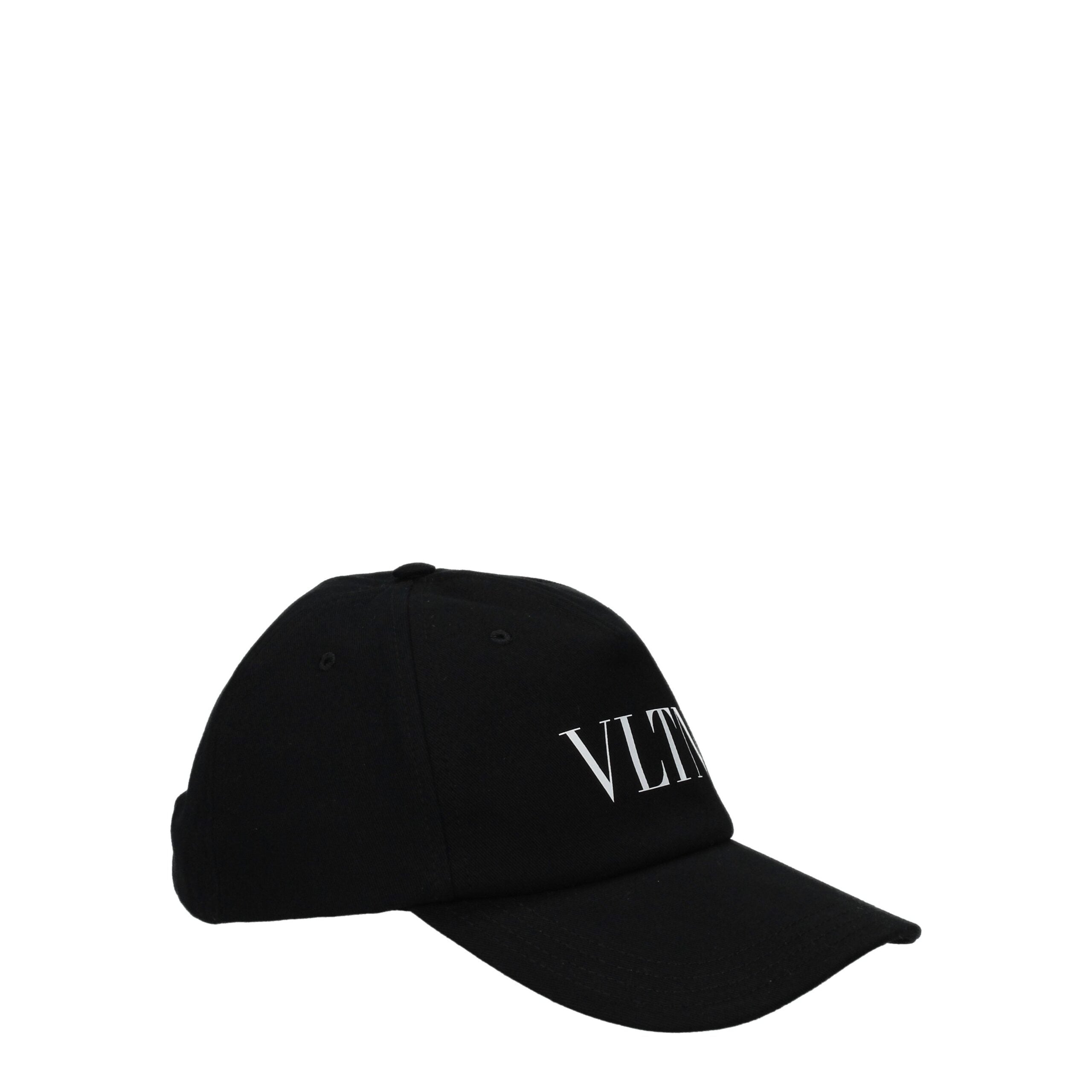 Valentino Garavani Schwarze Baumwoll-Kappe (Baseball-Cap)