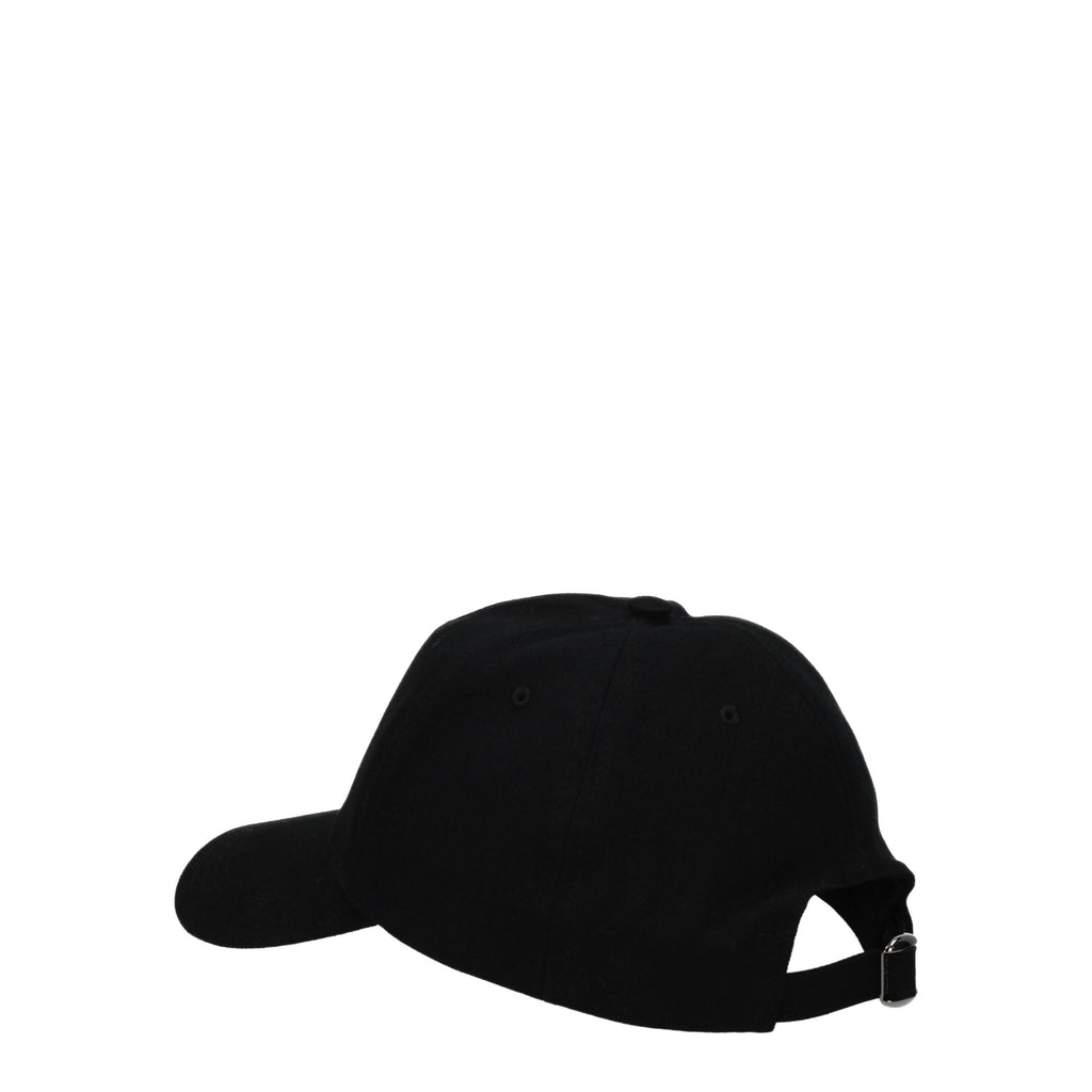 Valentino Garavani Schwarze Baumwoll-Kappe (Baseball-Cap)