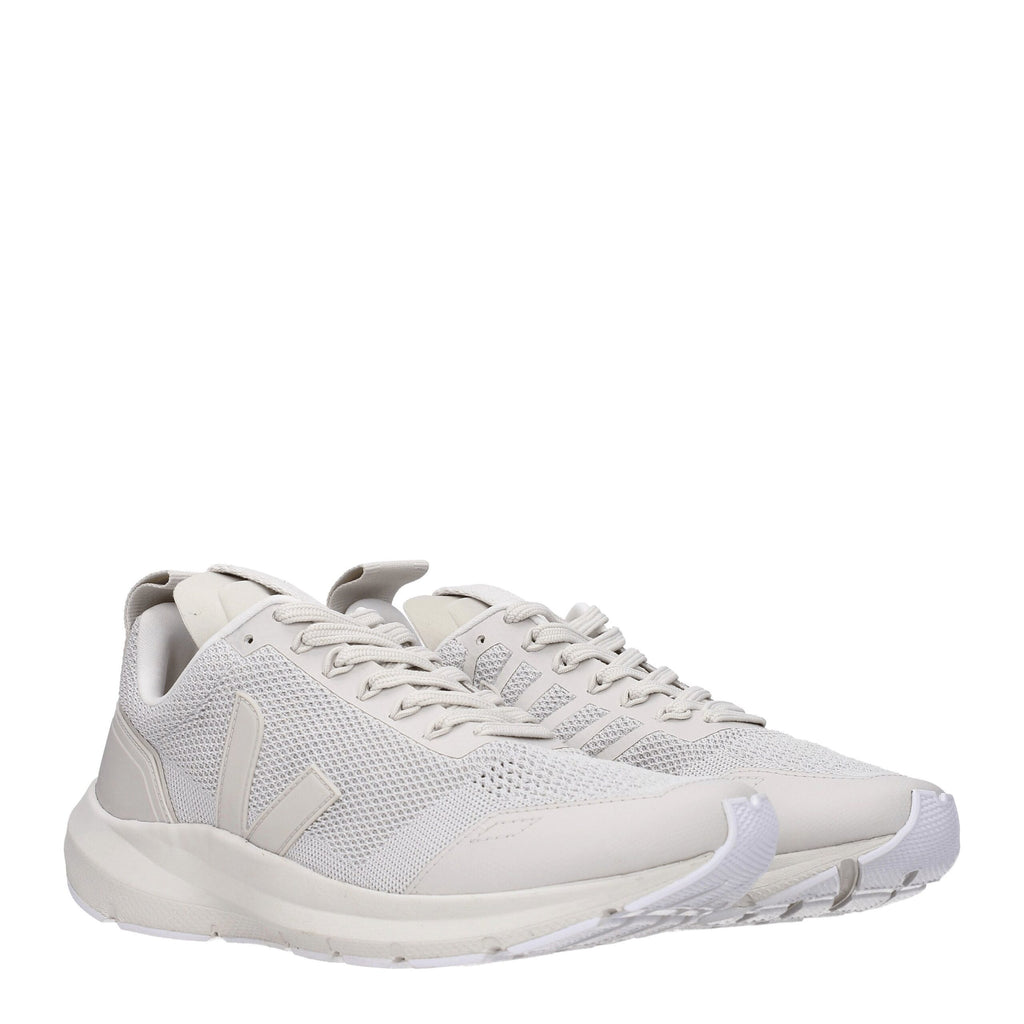 Veja Gray Athletic Fabric Sneakers