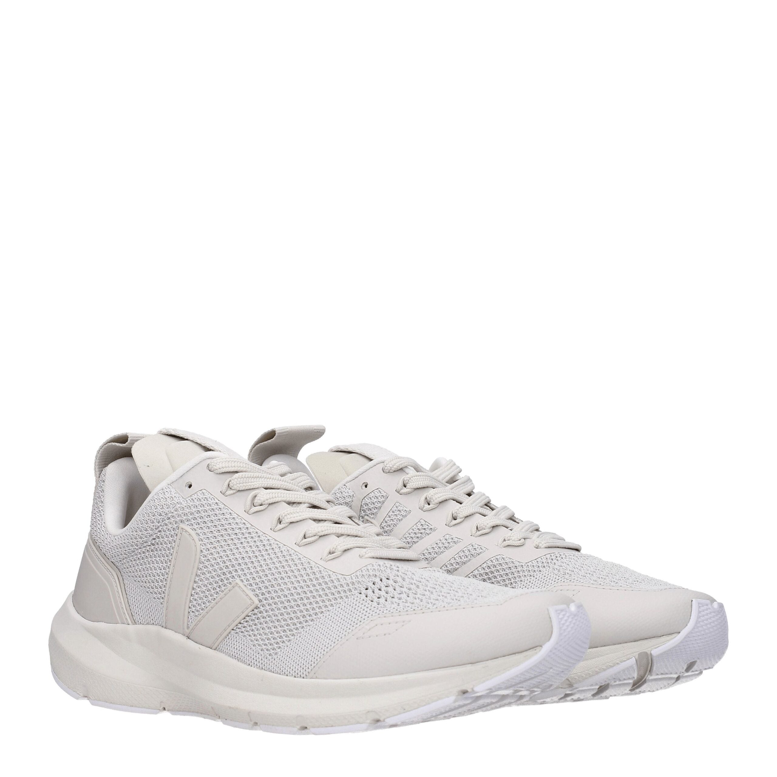 Veja Gray Athletic Fabric Sneakers