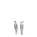 Marc Jacobs Grey Silver Earrings