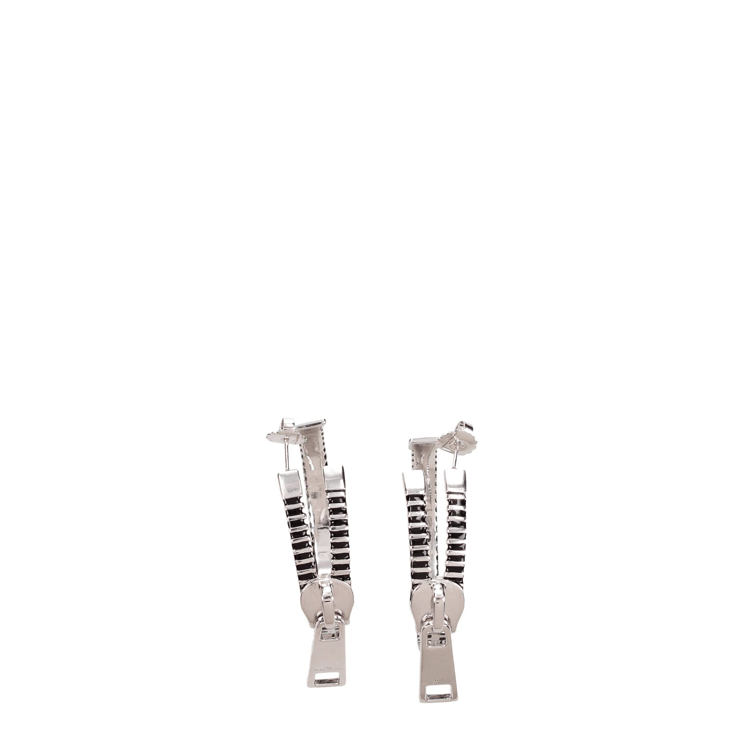 Marc Jacobs Grey Silver Earrings