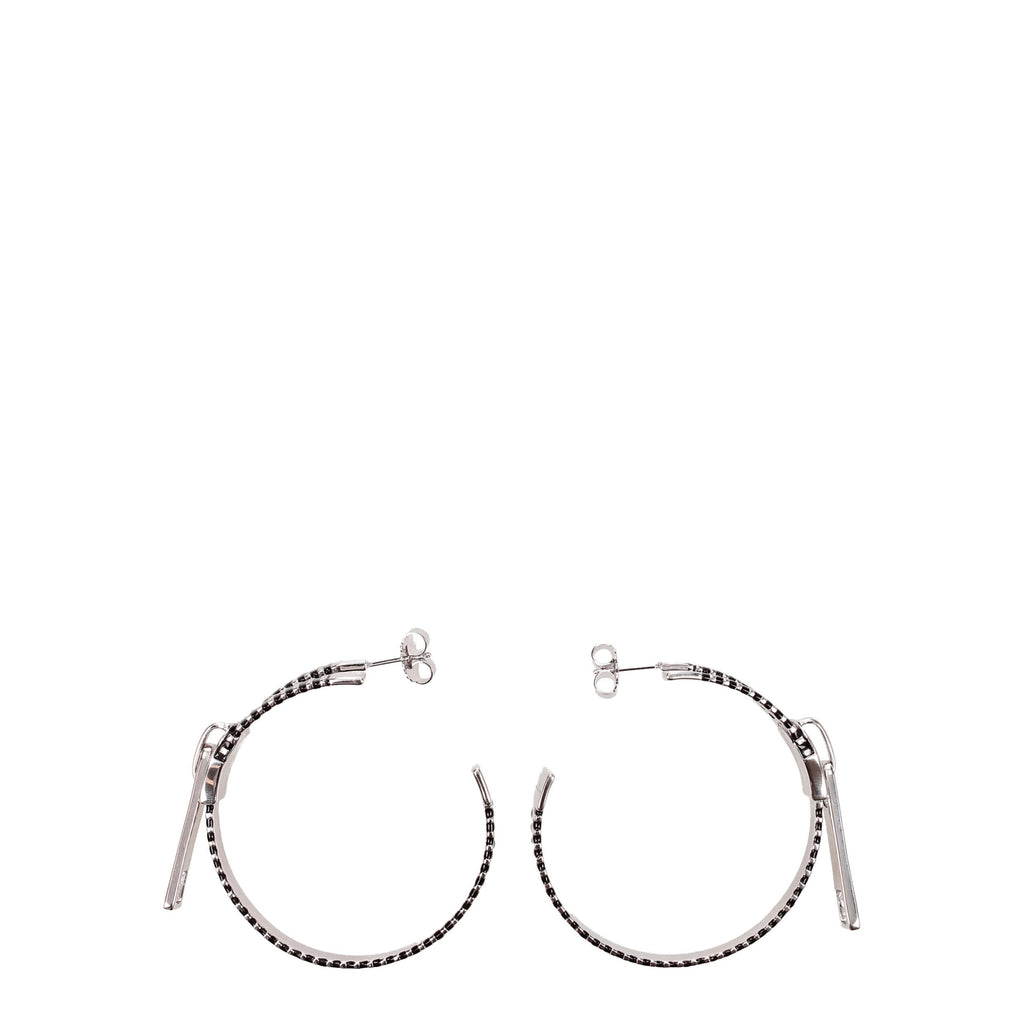 Marc Jacobs Grey Silver Earrings