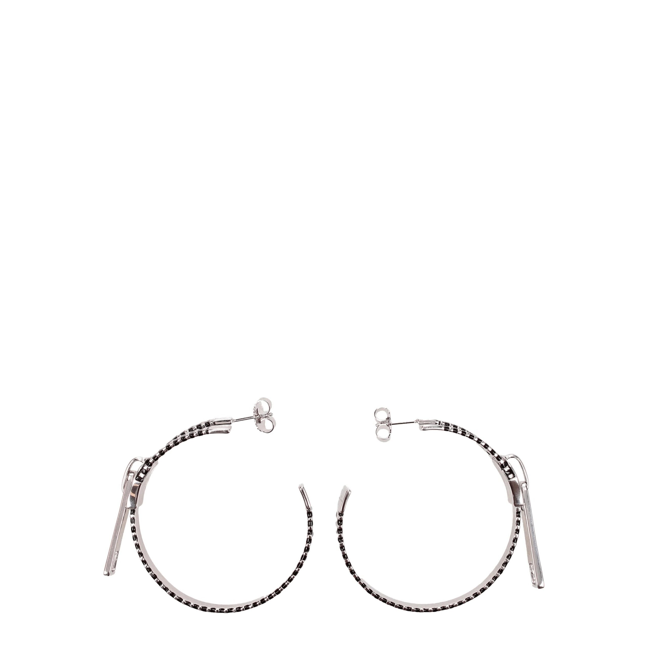 Marc Jacobs Grey Silver Earrings