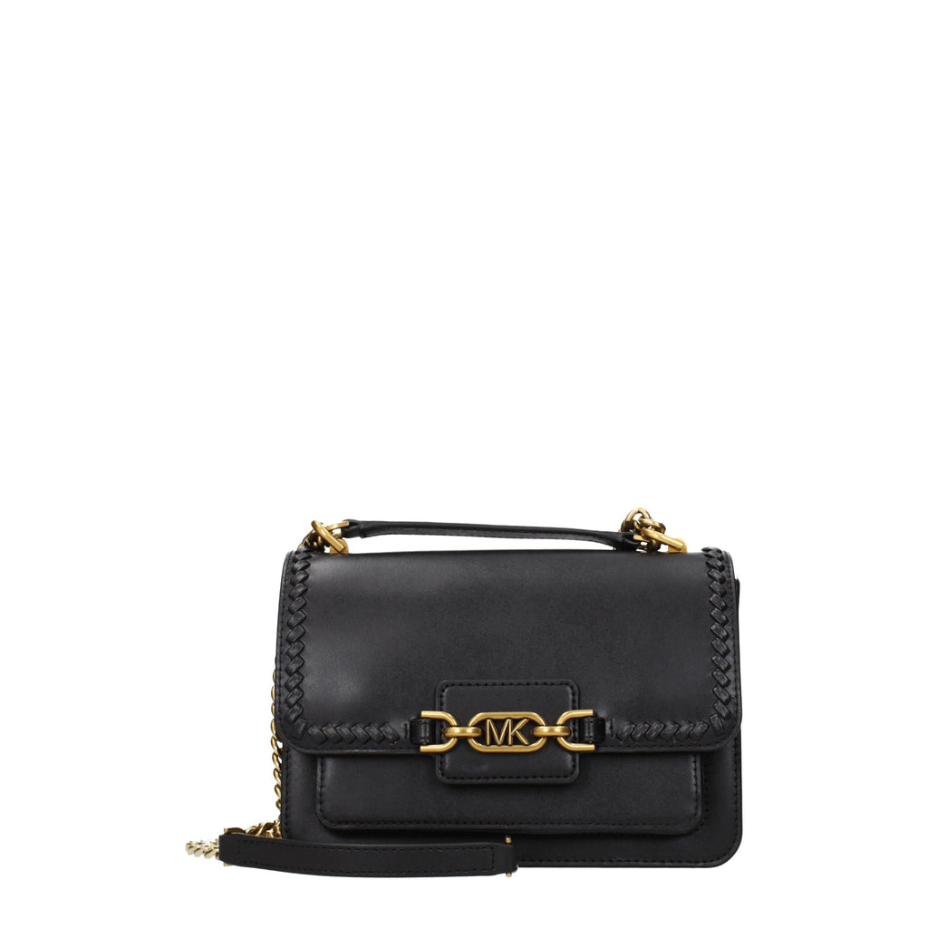 Michael Kors Schwarze Ledertasche