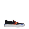Marcelo Burlon Slipper aus schwarzem Stoff