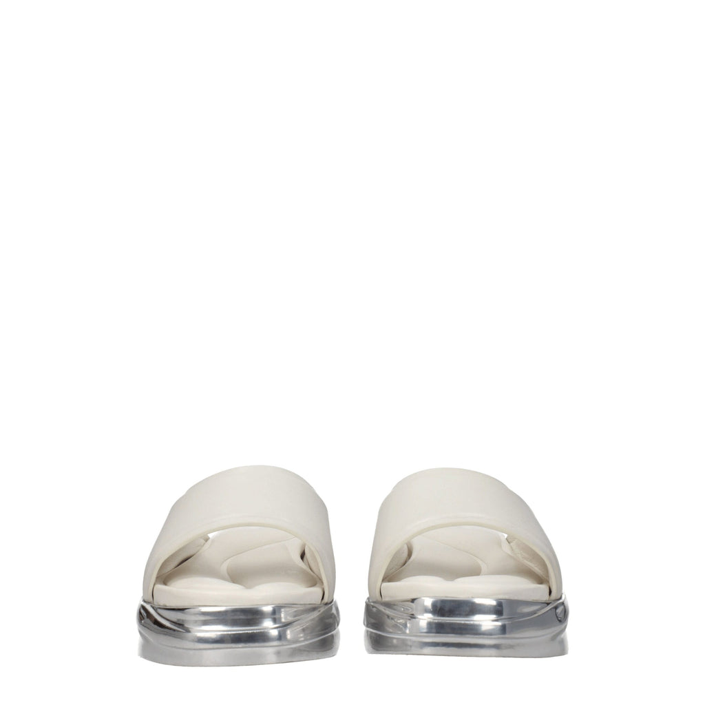 Alyx Elegante Hausschuhe aus Grauem Leder