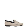 Max Mara Beige Fabric Slippers