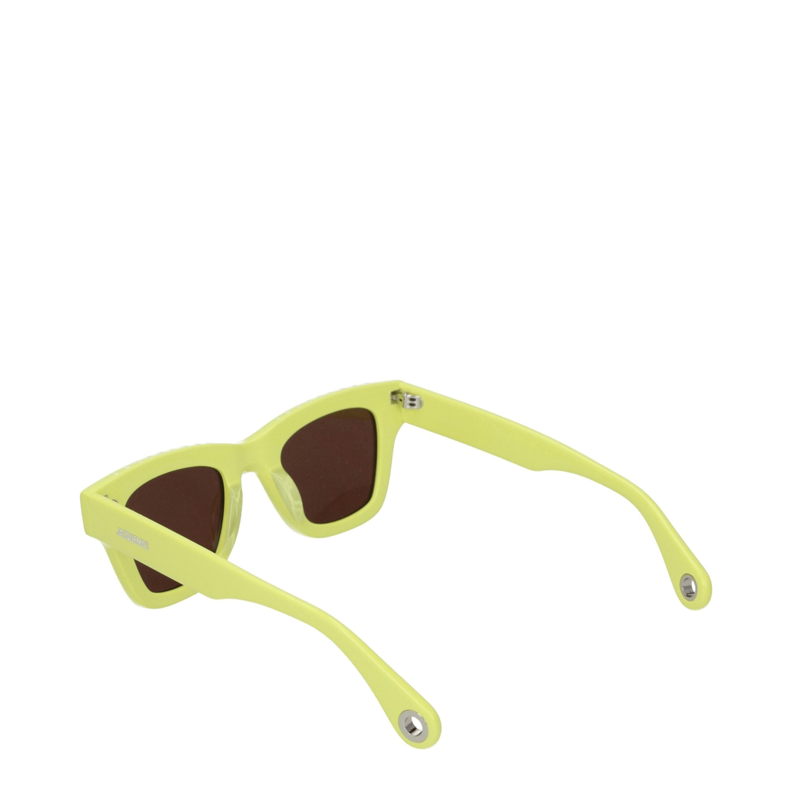 Jacquemus Gelbe Acetat-Sonnenbrille