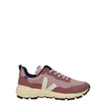 Veja Rosa Stoff Sportliche Turnschuhe
