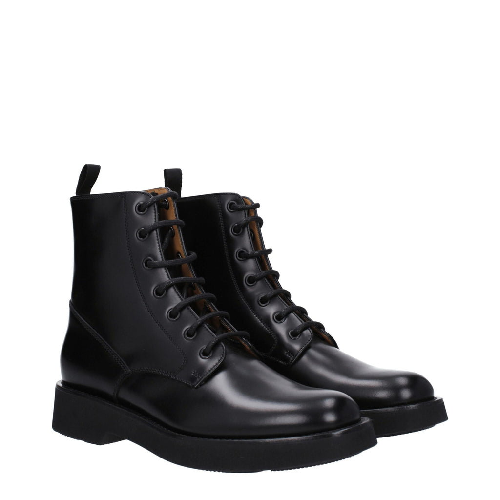 Church's Schwarze Lederstiefeletten