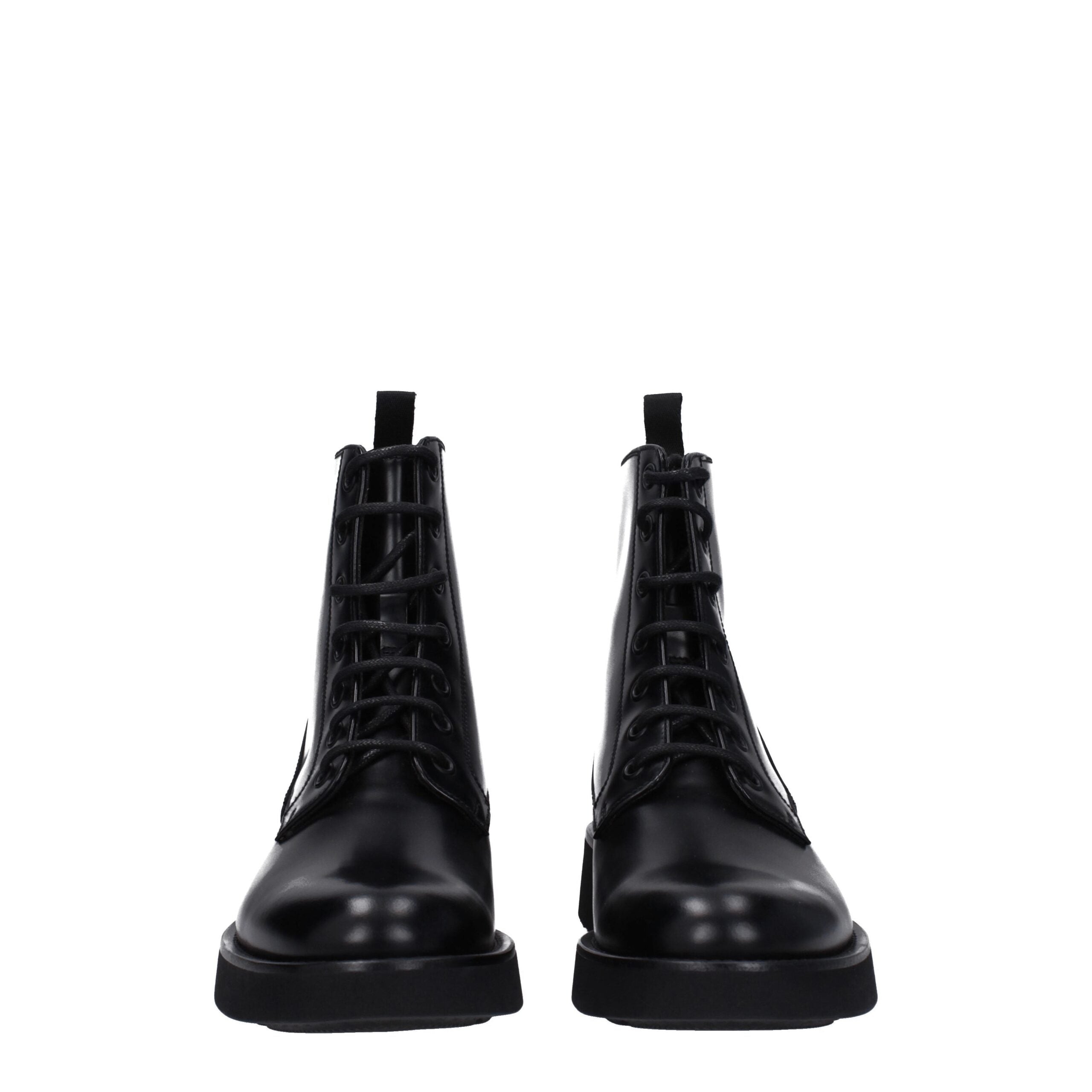 Church's Schwarze Lederstiefeletten