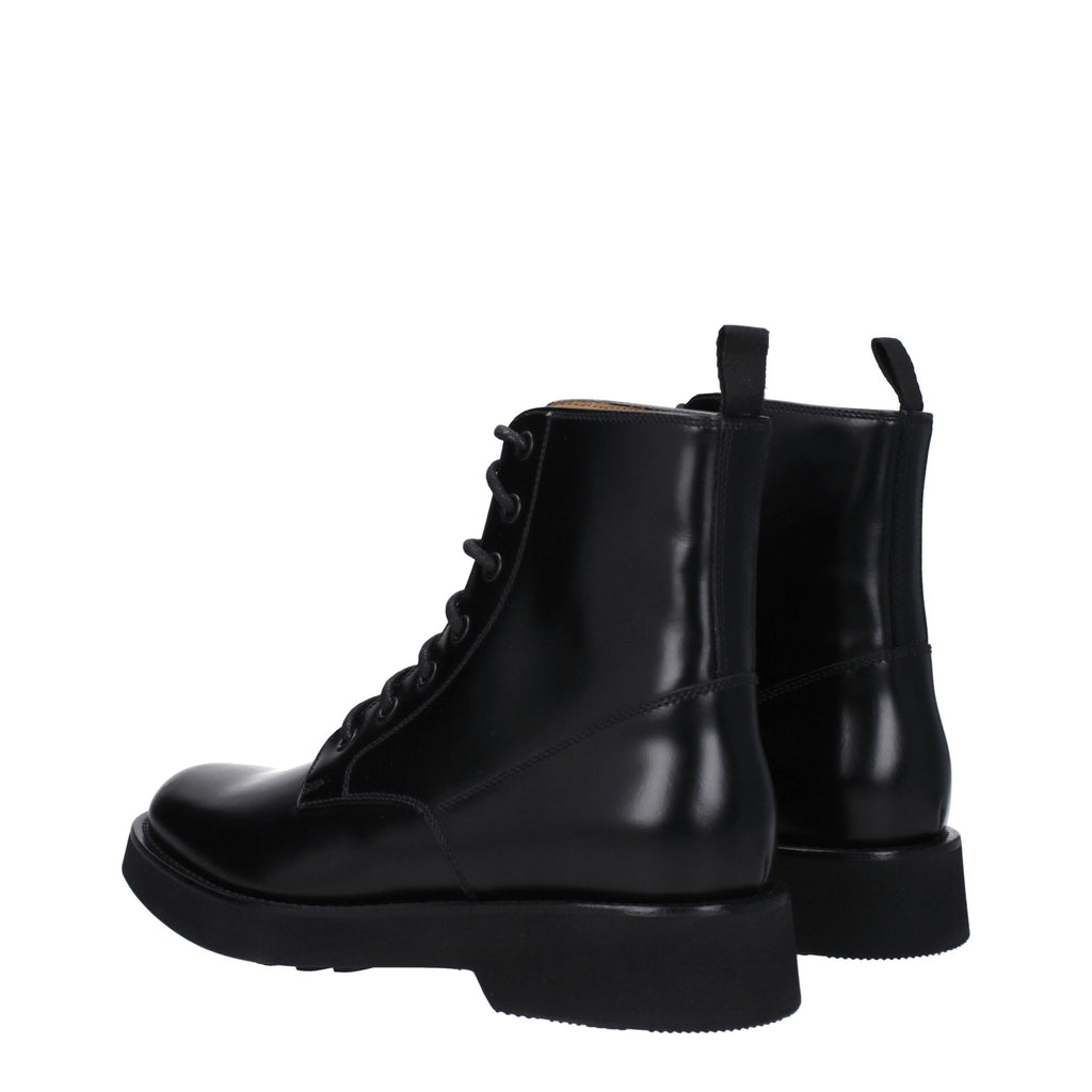 Church's Schwarze Lederstiefeletten