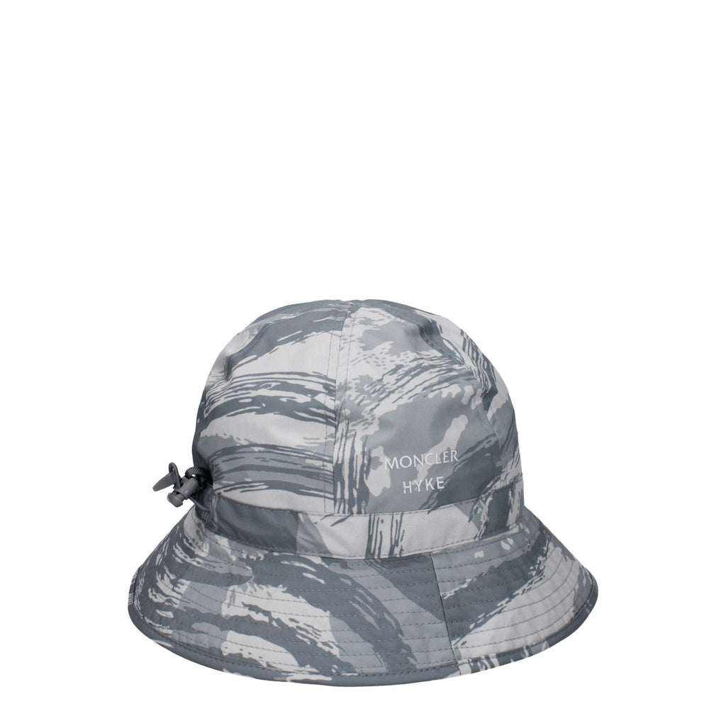 Moncler Grauer Polyester-Fischerhut