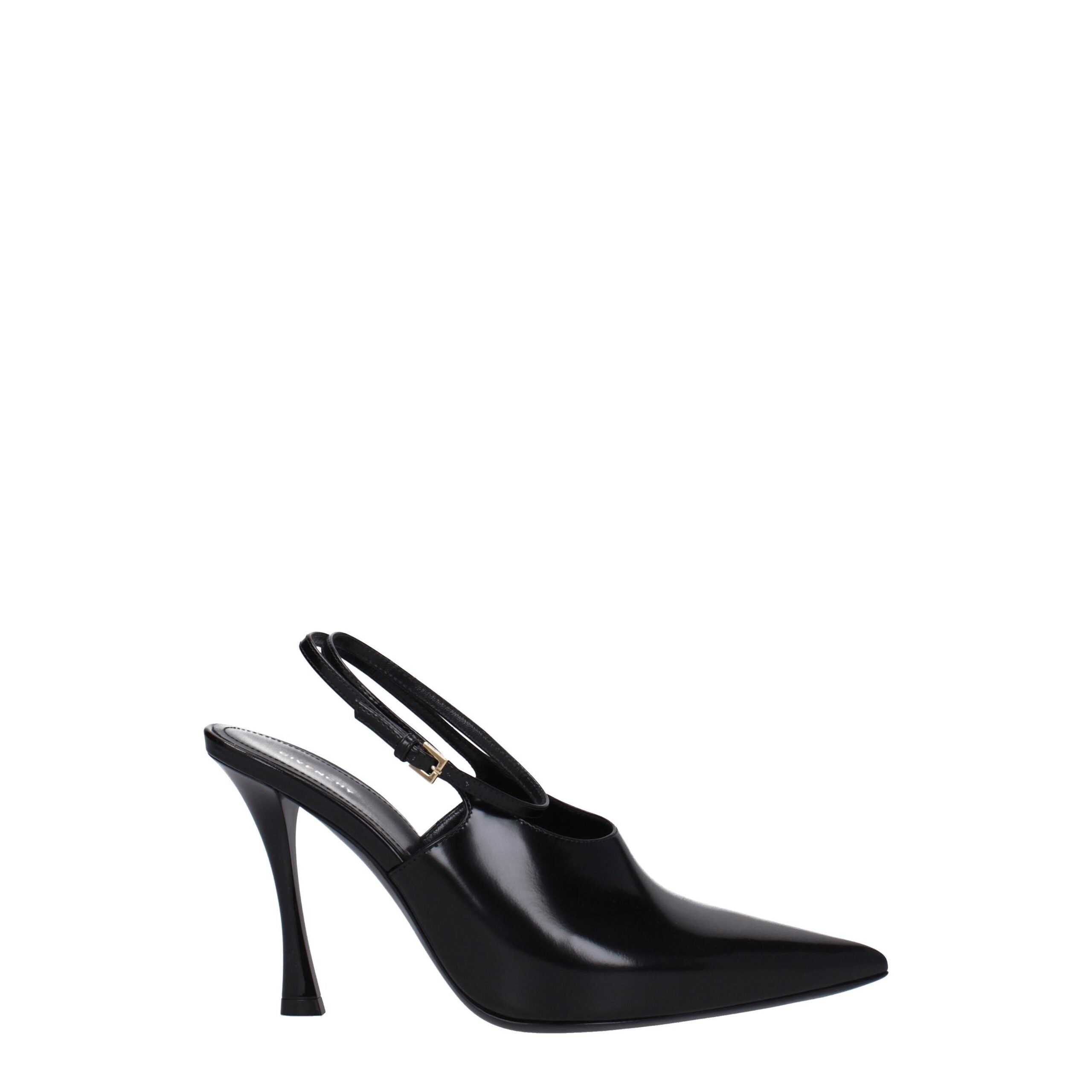 Givenchy Schwarze Leder Pumps mit hohem Absatz