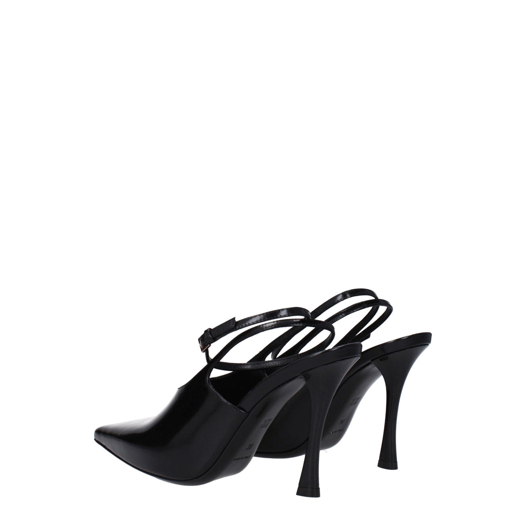 Givenchy Schwarze Leder Pumps mit hohem Absatz