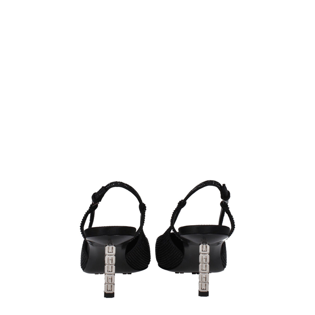Givenchy Schwarze Stoffpumps