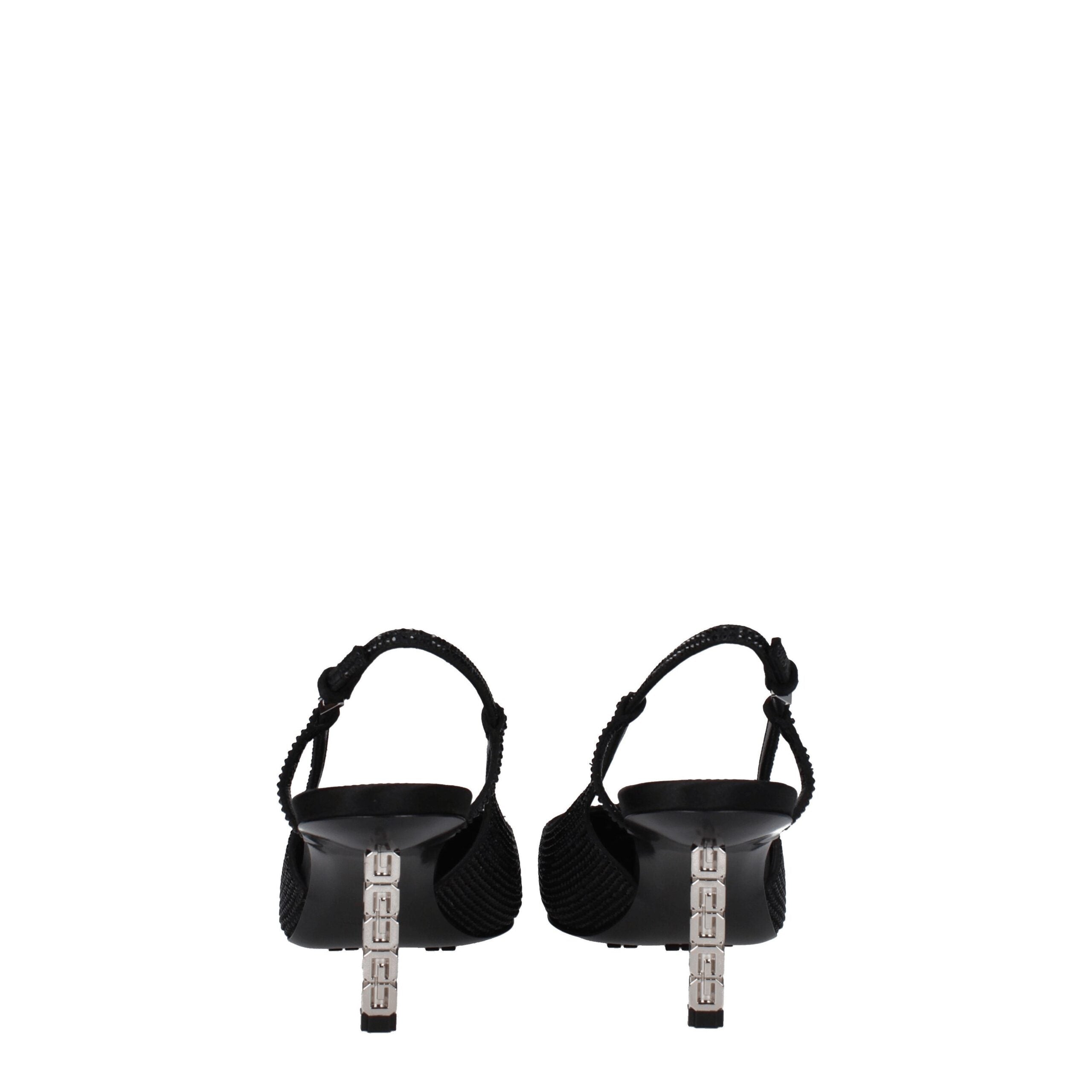 Givenchy Schwarze Stoffpumps