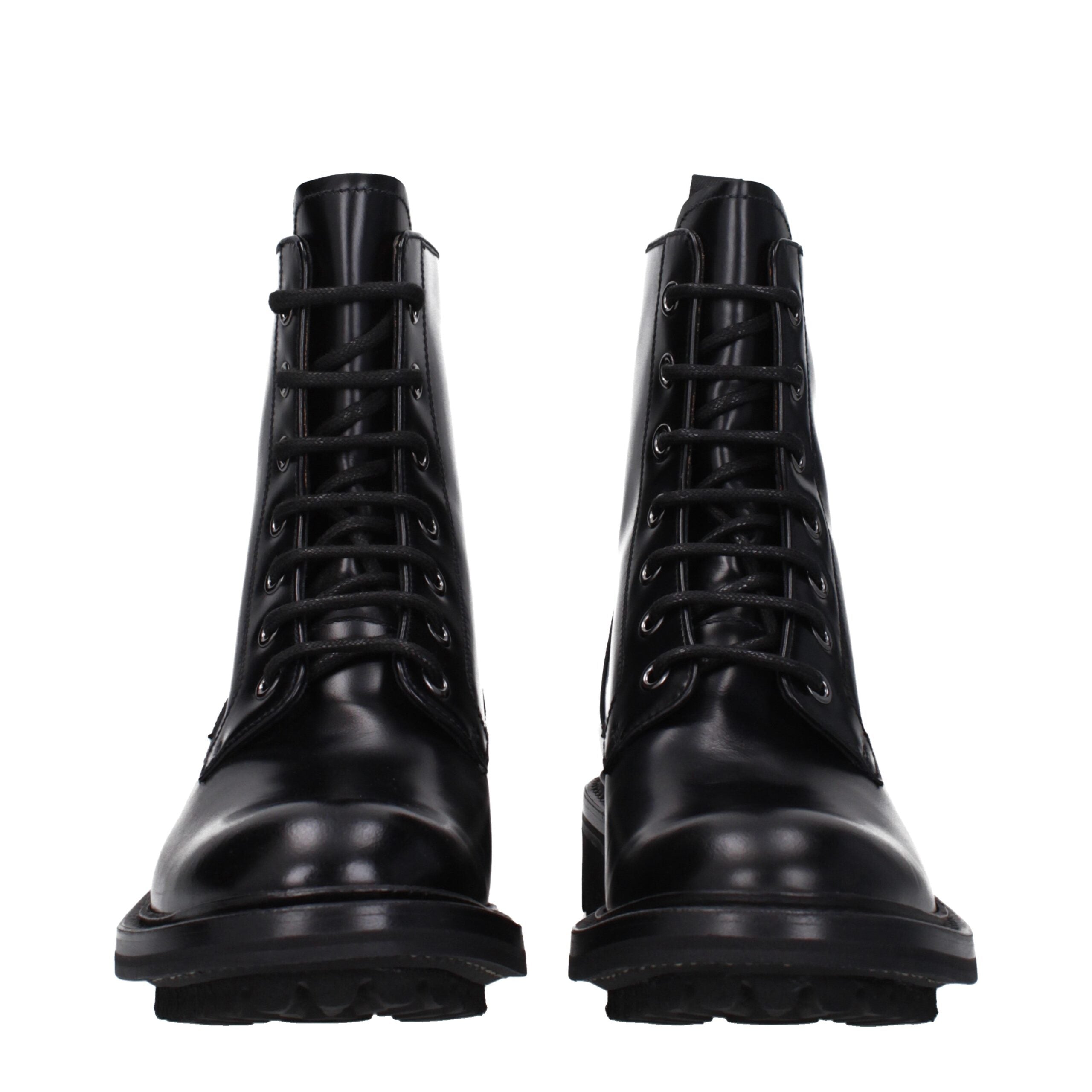 Church's Schwarze Lederstiefeletten