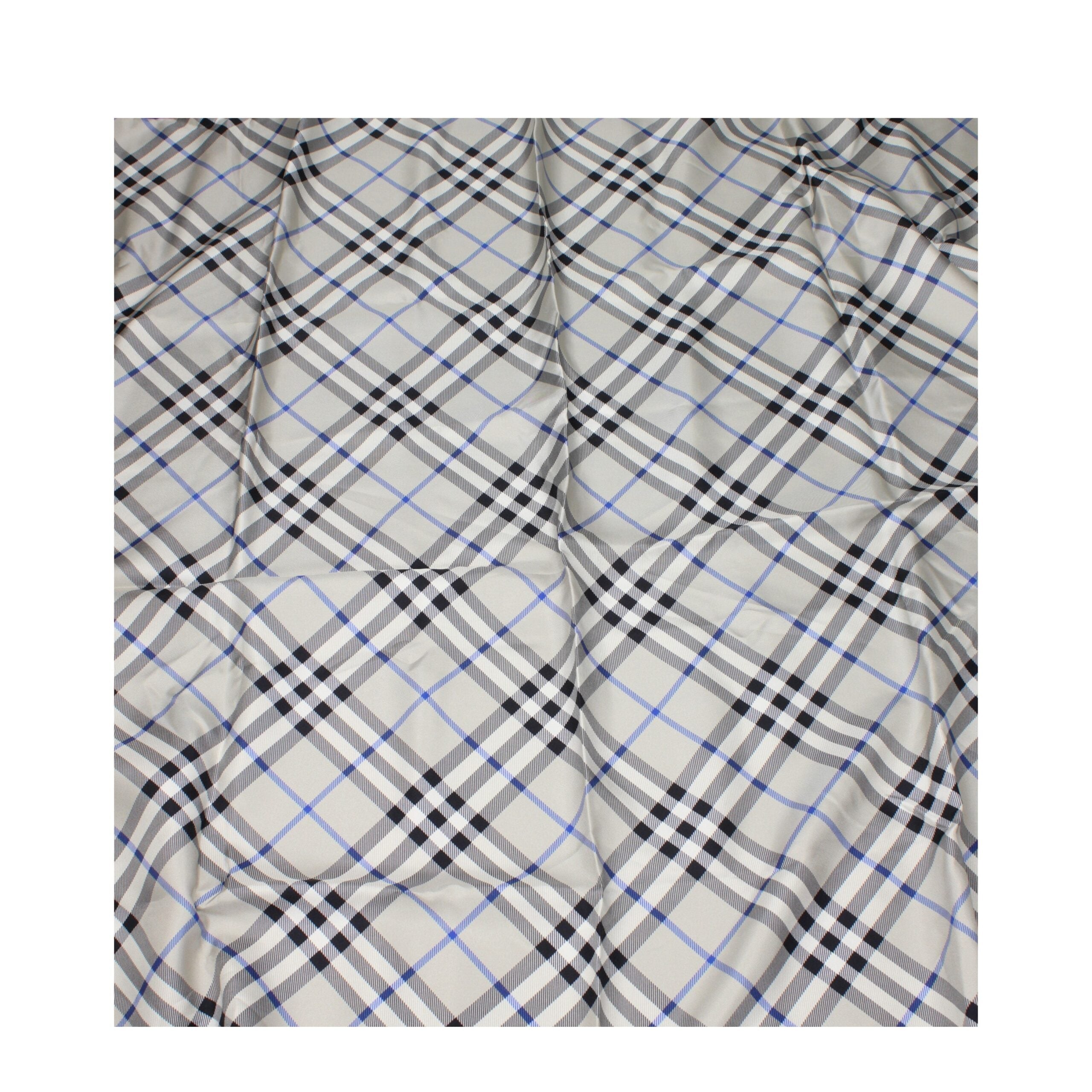 Burberry Grauer Seidenschal