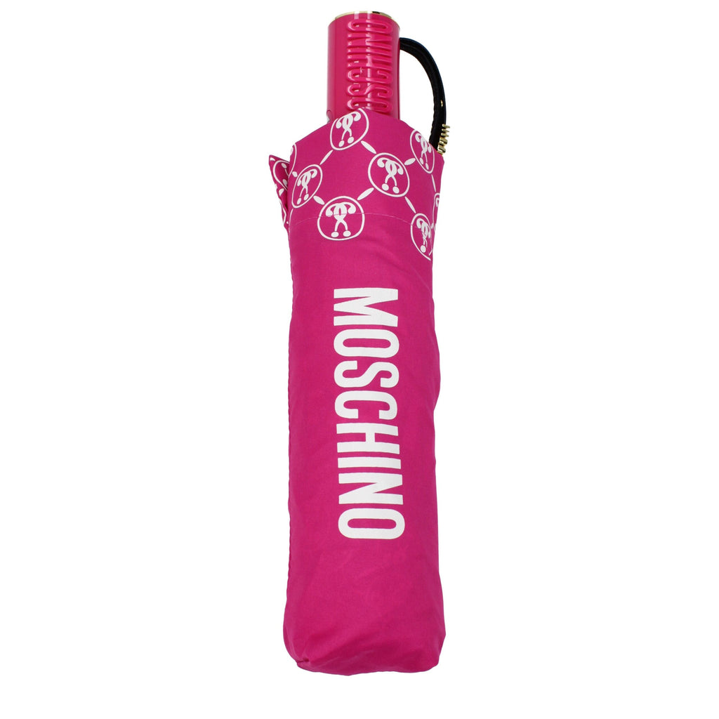 Moschino Rosa Polyester-Regenschirm