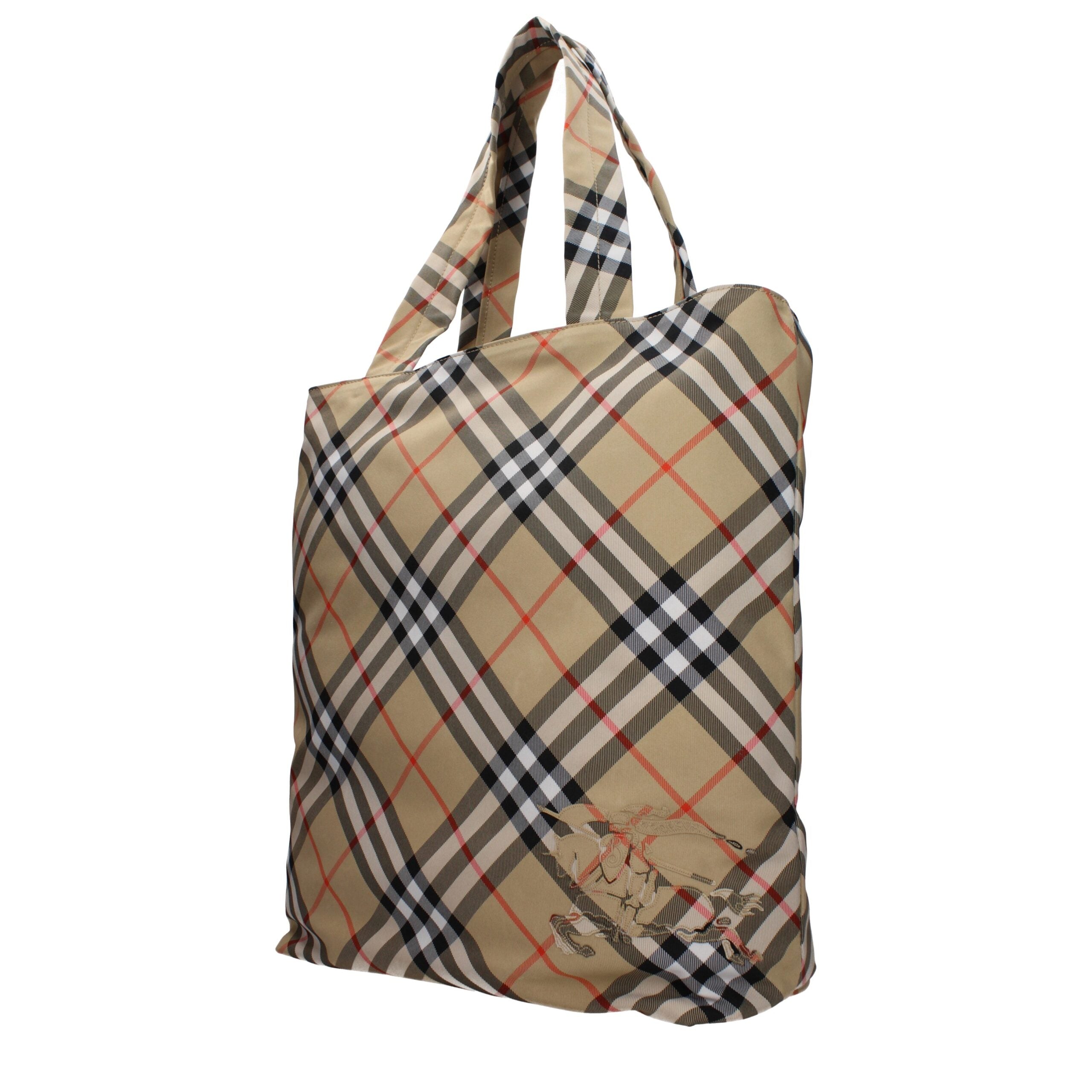 Burberry Beige Stoff Schultertasche