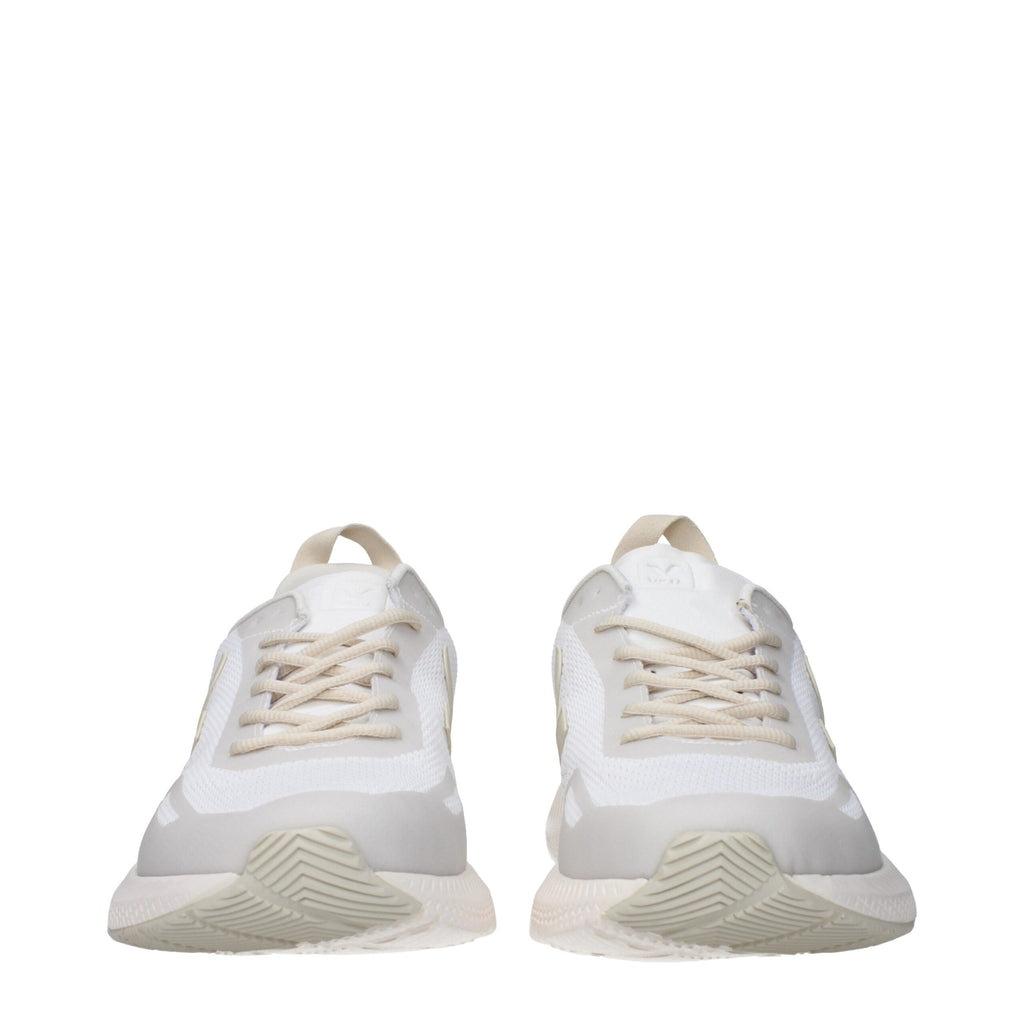 Veja Weiße Stoff-Sneaker im Athletic-Look