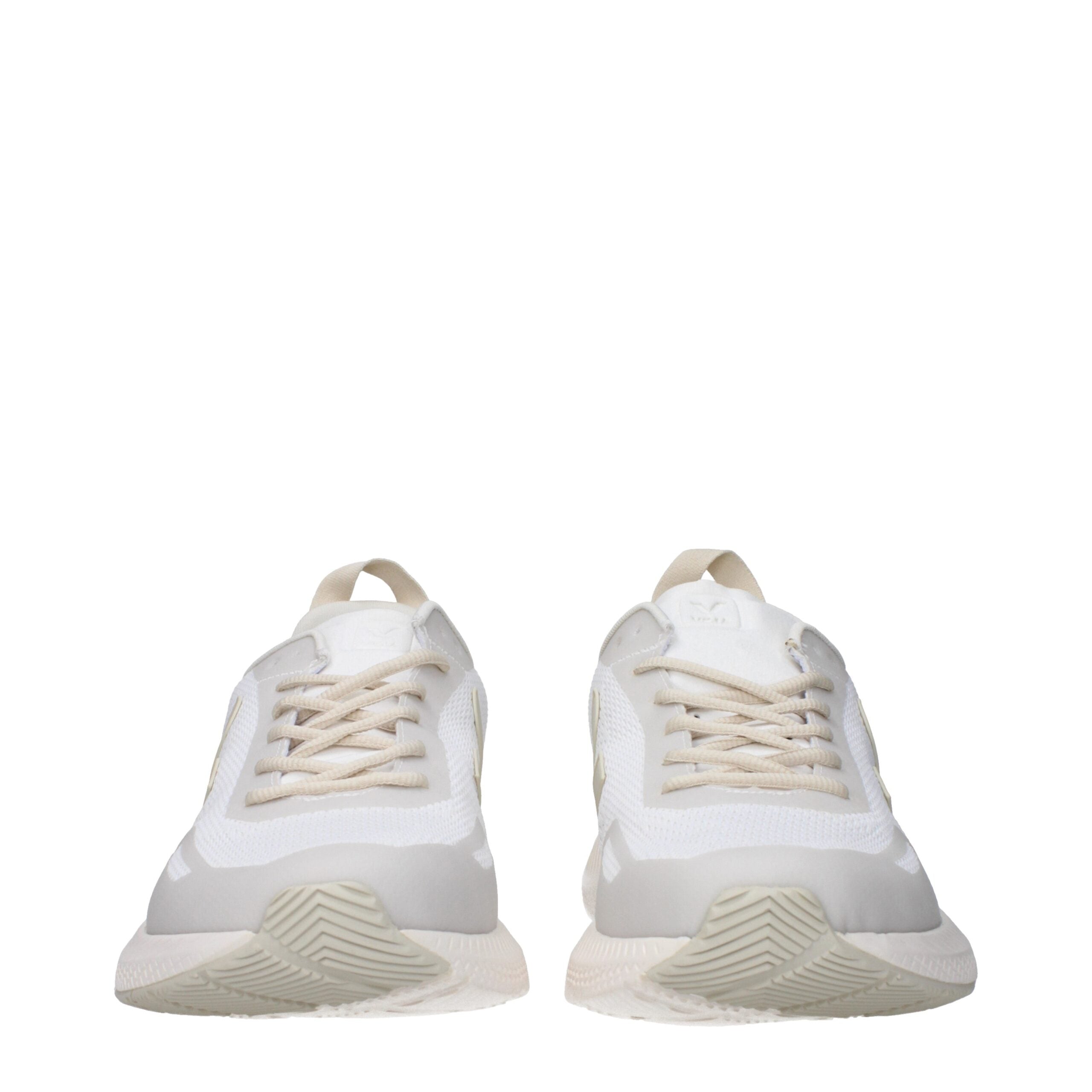 Veja Weiße Stoff-Sneaker im Athletic-Look