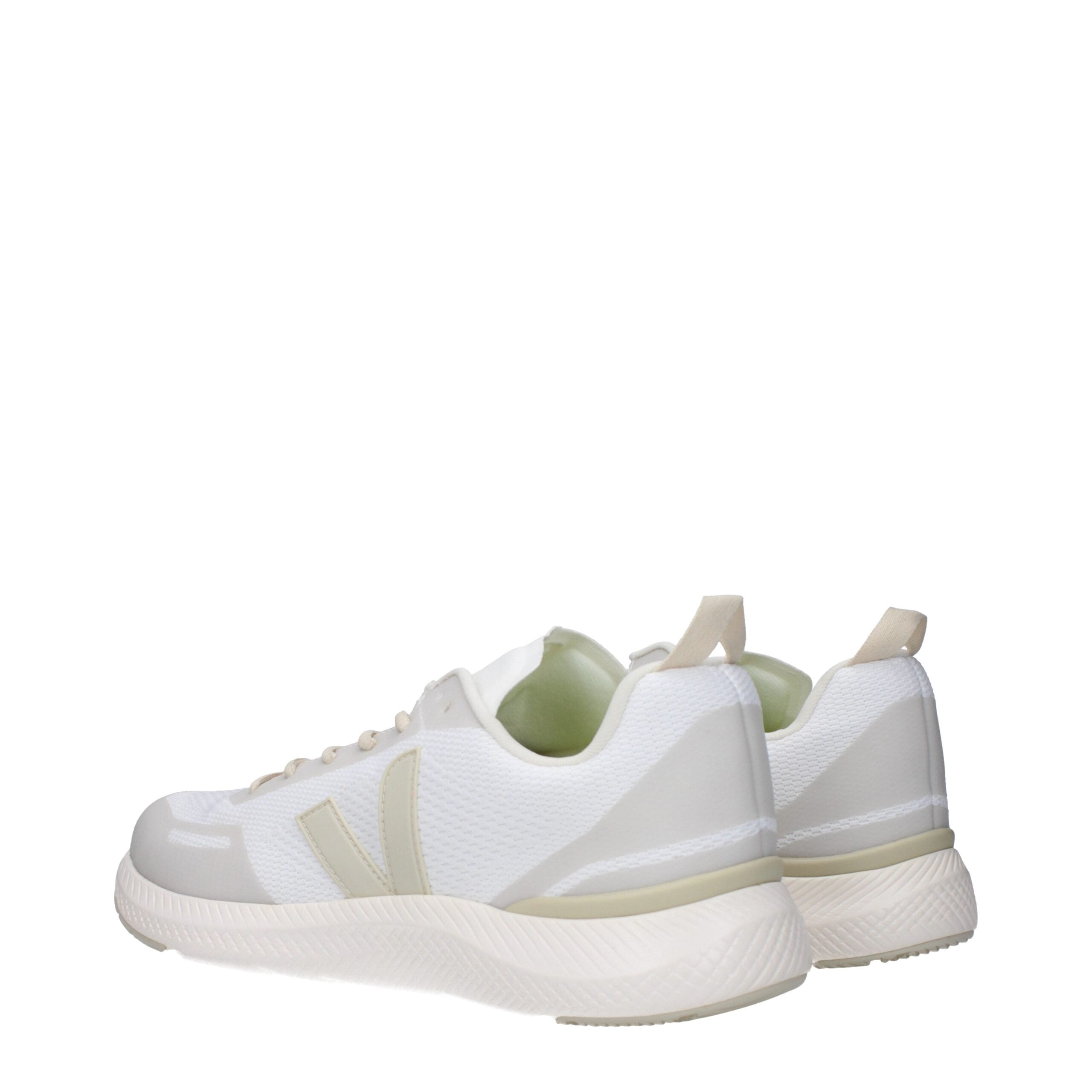 Veja Weiße Stoff-Sneaker im Athletic-Look