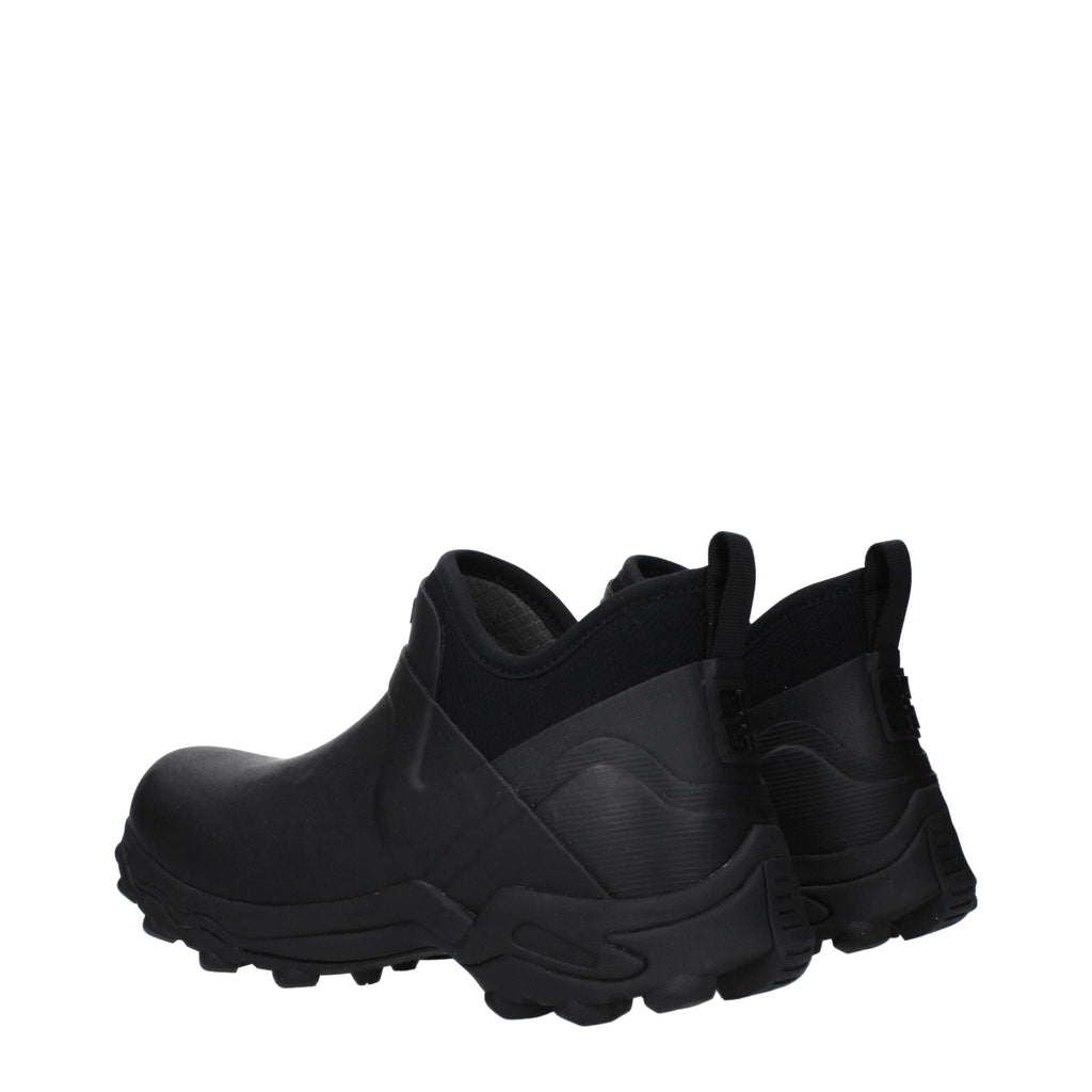 Givenchy Schwarze Baumwollstiefeletten