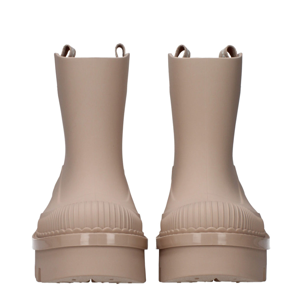 Chloé Rosa Cotton Ankle Boots