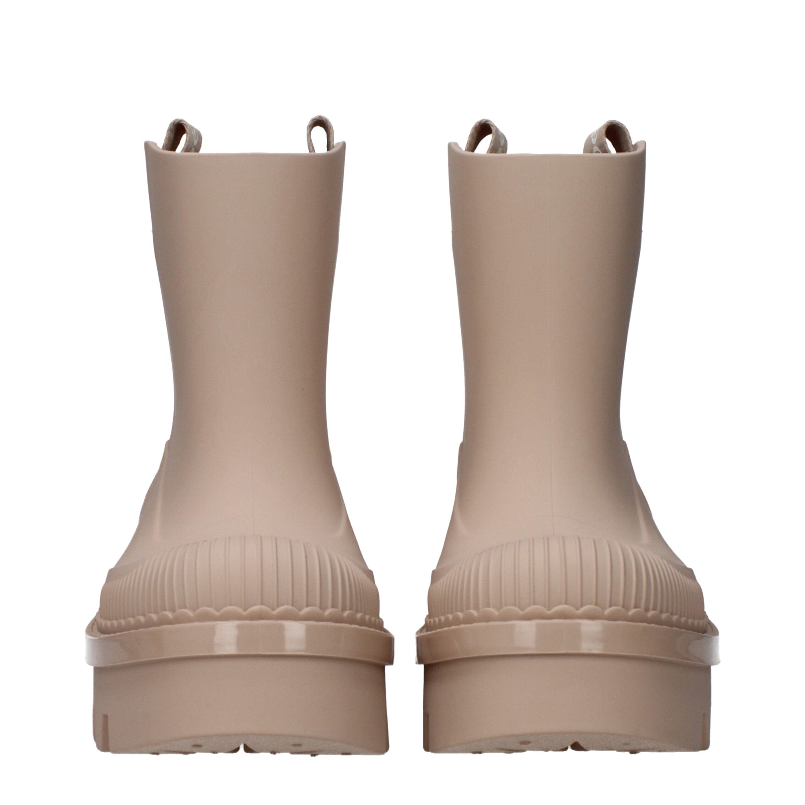 Chloé Rosa Cotton Ankle Boots
