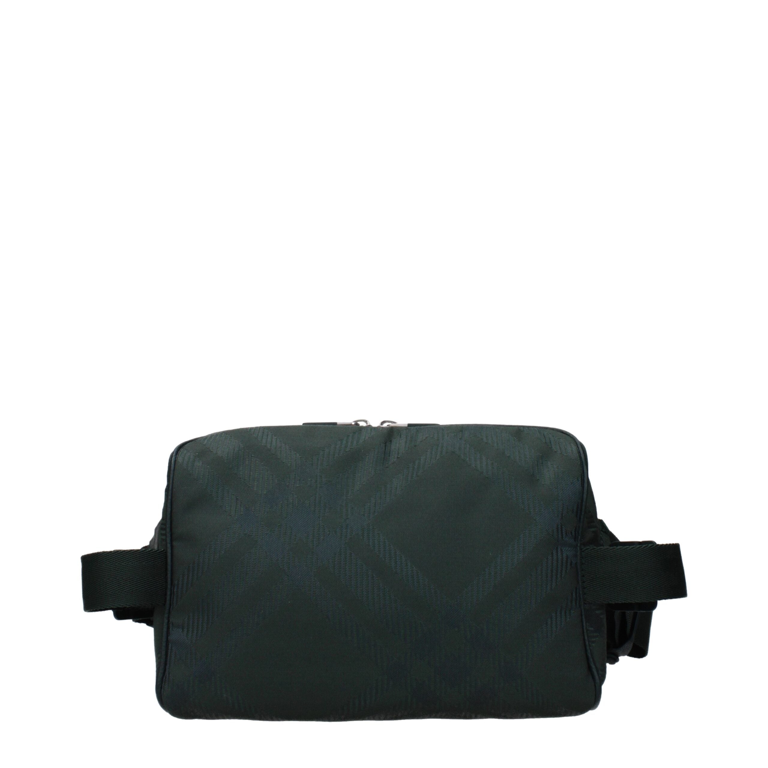 Burberry Grüner Nylon-Rucksack
