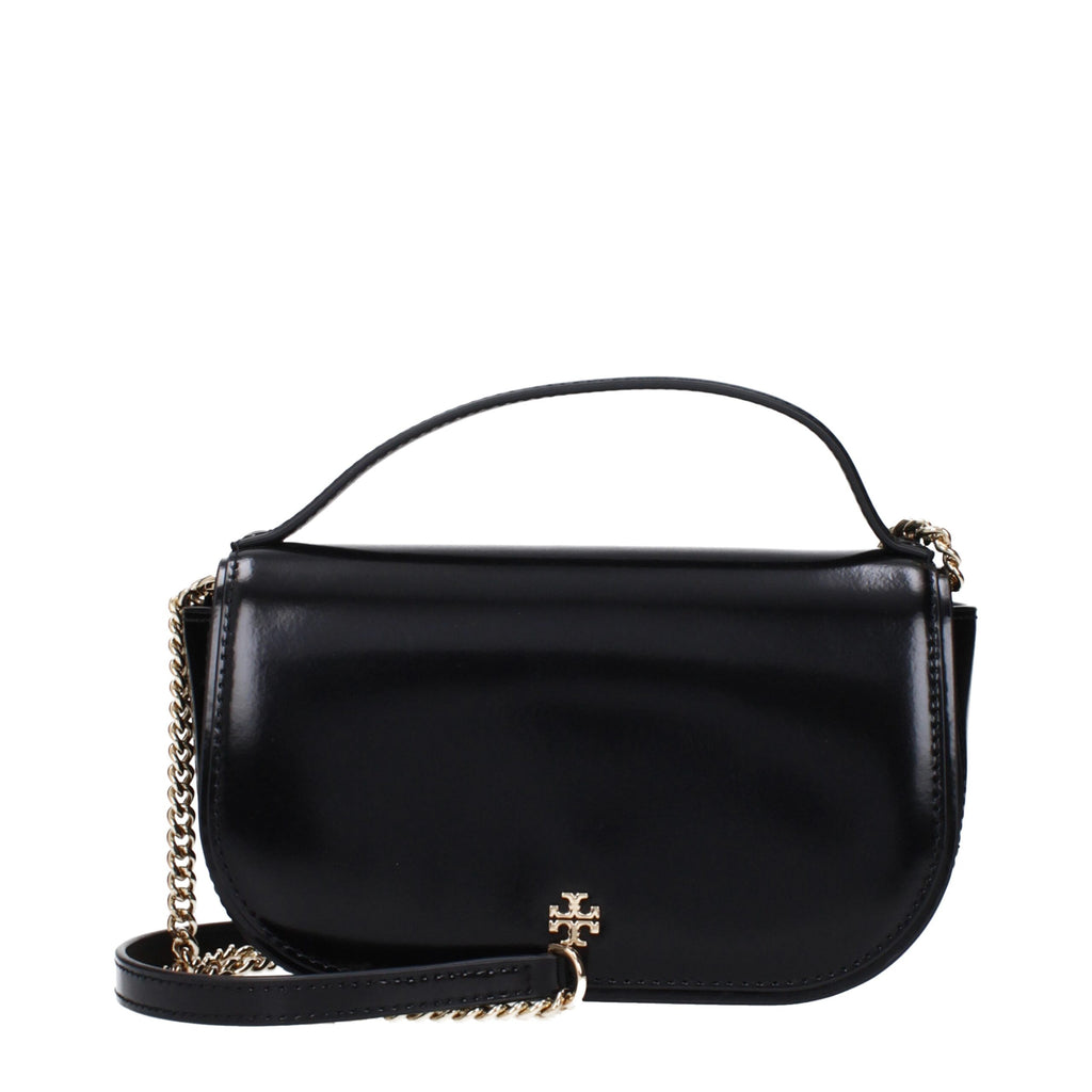 Tory Burch Handtasche aus Schwarzem Leder