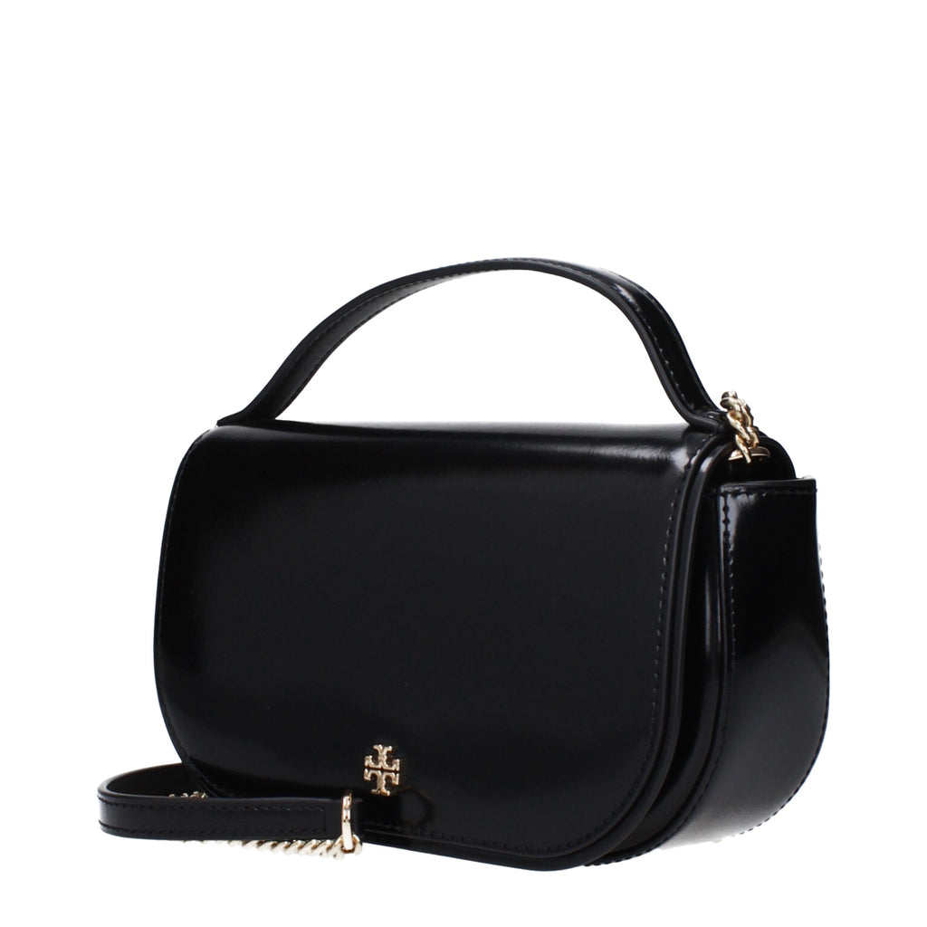 Tory Burch Handtasche aus Schwarzem Leder