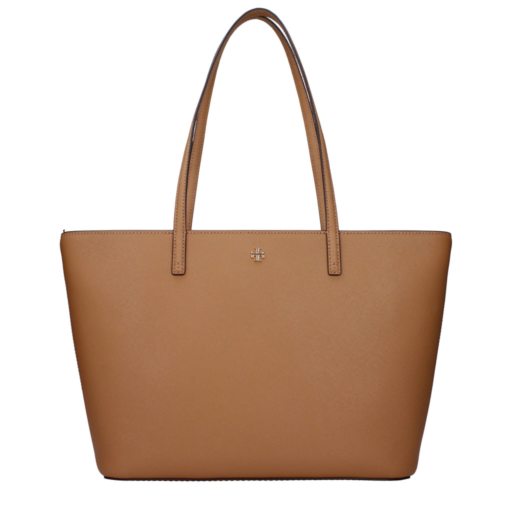 Tory Burch Braune Leder-Umhängetasche