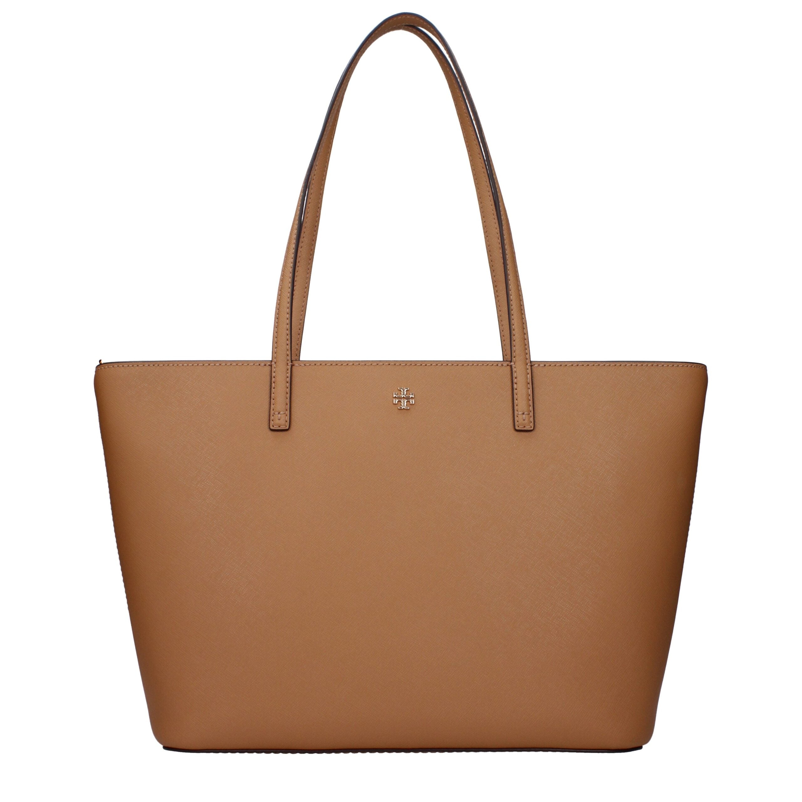Tory Burch Braune Leder-Umhängetasche