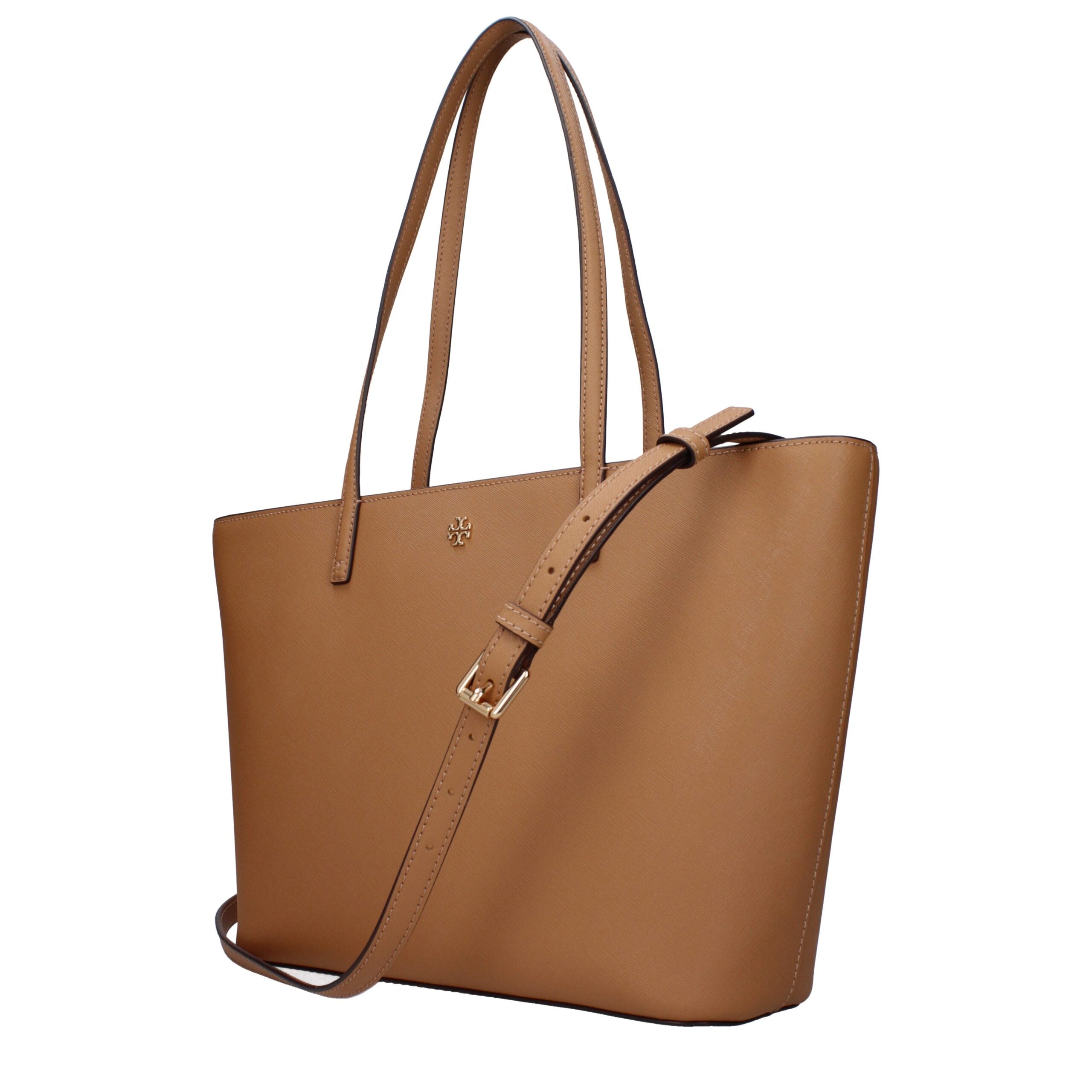 Tory Burch Braune Leder-Umhängetasche