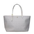 Tory Burch Beigefarbene Leder-Umhängetasche