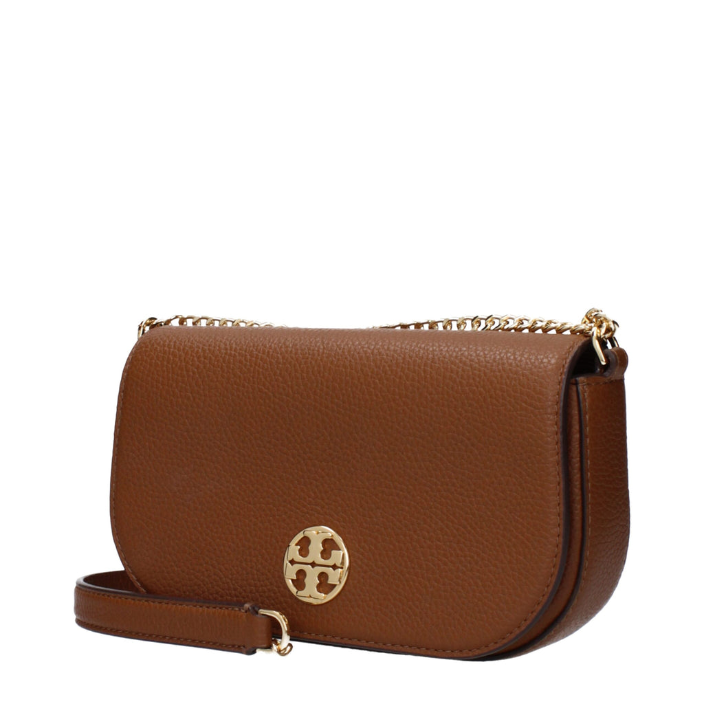 Tory Burch Brown Leather Shoulder Bag