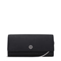 Tory Burch Elegant Black Leather Clutch
