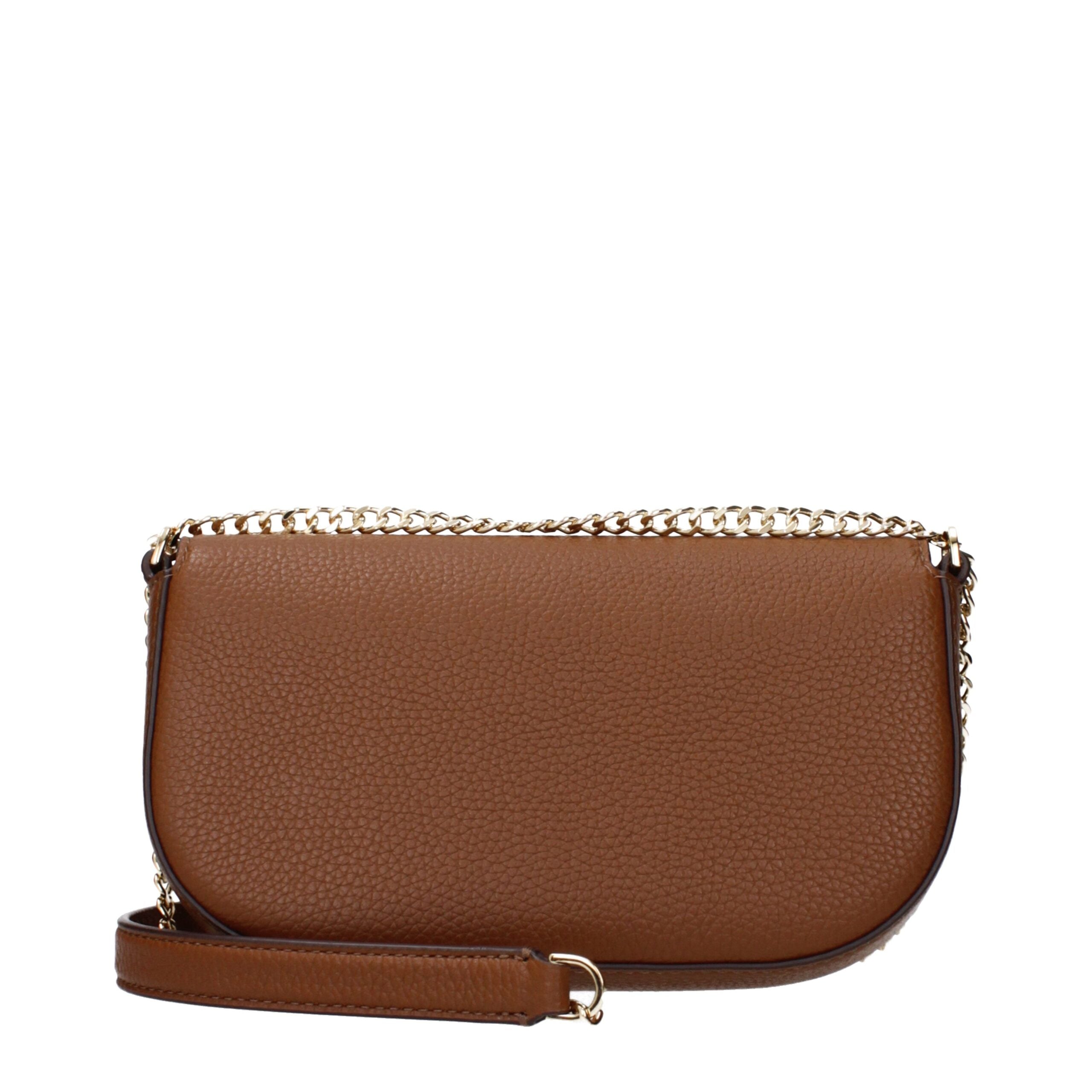 Tory Burch Brown Leather Shoulder Bag