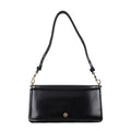 Tory Burch Schwarze Leder-Umhängetasche